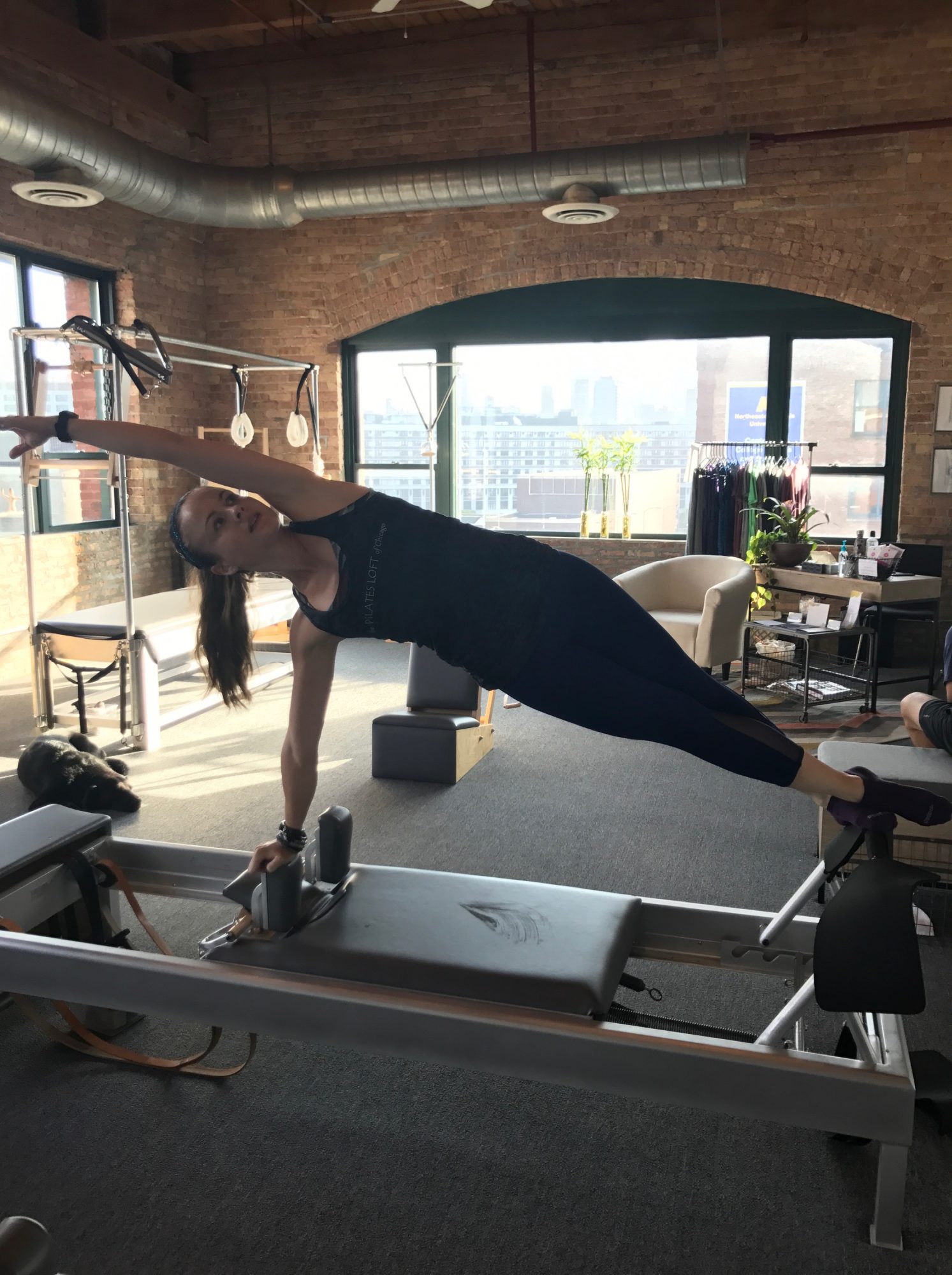 Pilates with online cassie