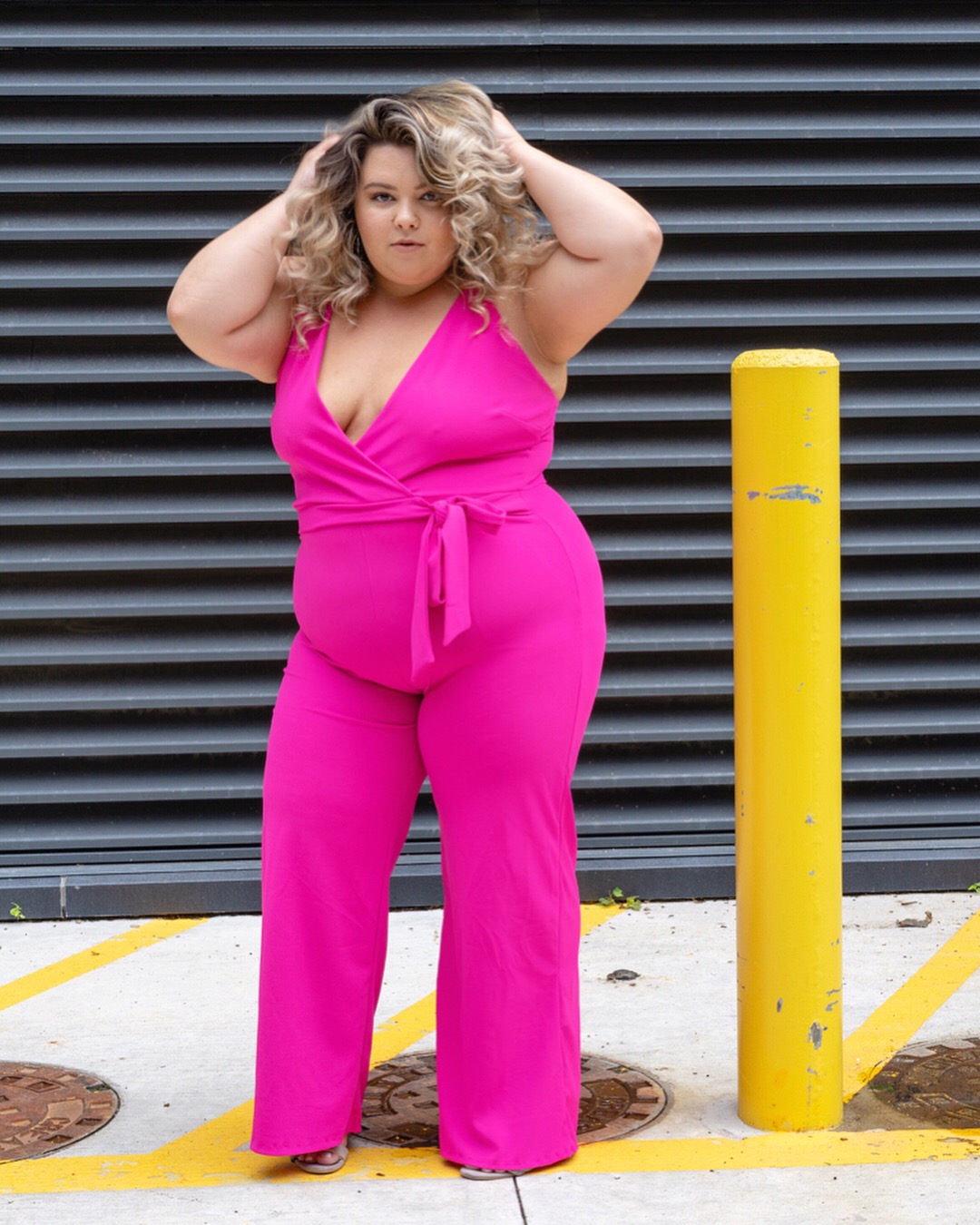 Chicago Plus Size Petite Fashion Blogger, r, and model Natalie  Craig, of Natalie in the City, reviews Ni…